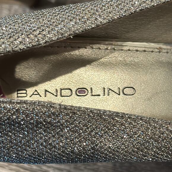 Bandolino Women's Myone Sparkle Pumps Heels Gold Size 8.5 - Picture 10 of 10